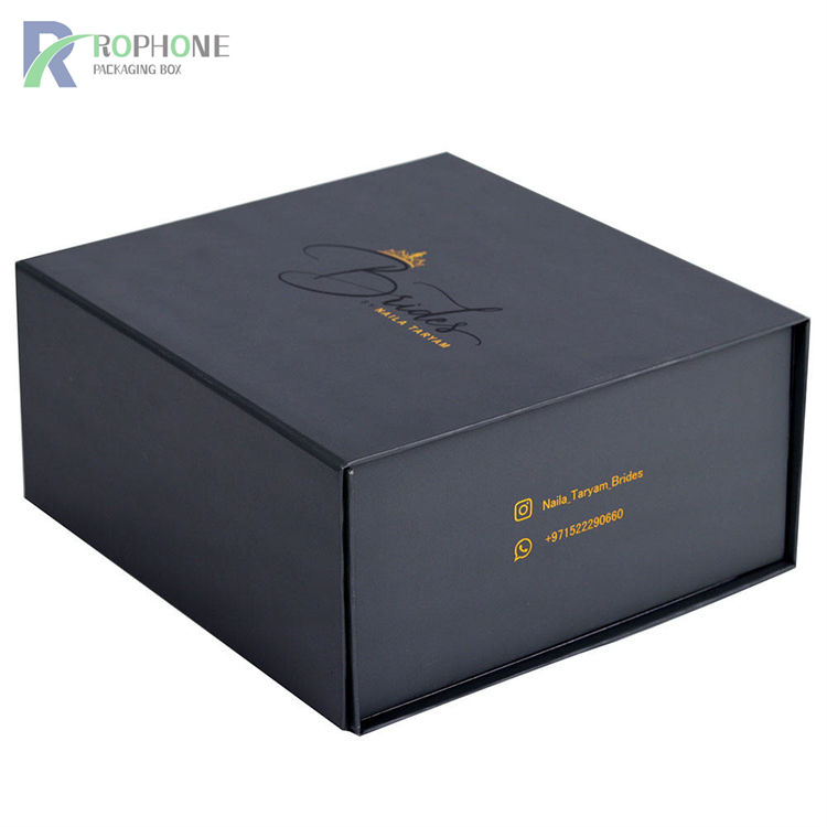 Matte Black Box Packaging